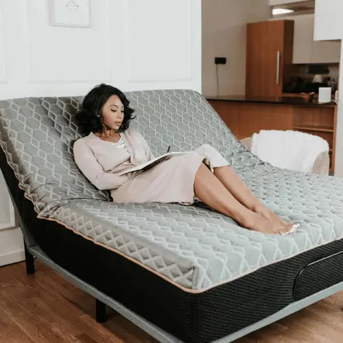 Bed Tech Copper Lux 14" Hybrid Mattress by SleepCity – High - quality Hybrid Mattress for better sleep.