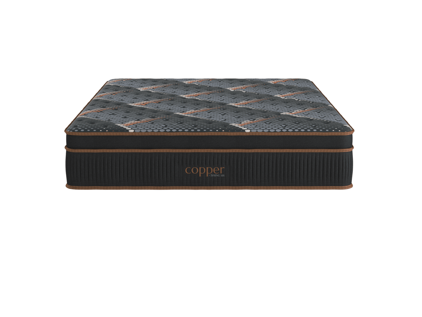 Spring Air Copper Euro Top Cushion Firm Mattress by SleepCity – High-quality Euro Top Mattress for better sleep.