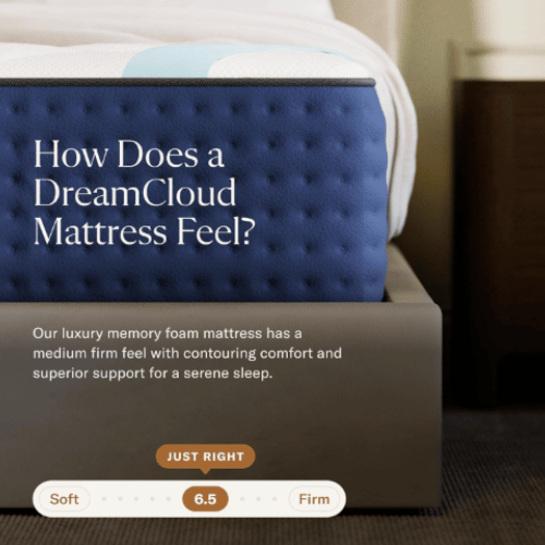 DreamCloud Premier Mattress by SleepCity – High - quality Mattress for better sleep.