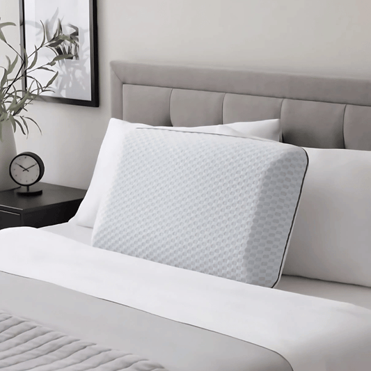 Malouf Bamboo Charcoal Pillow + Cooling Cover by SleepCity – High - quality Pillow Cover for better sleep.