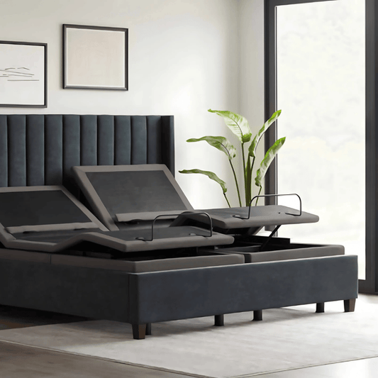 Malouf S755 Smart Adjustable Base by SleepCity – High - quality Adjustable Bed Base for better sleep.