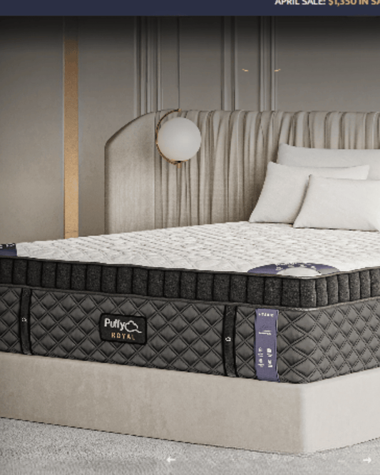 Puffy Royal Hybrid Mattress by SleepCity – High - quality Hybrid Mattress for better sleep.