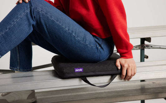 Purple Royal Seat Cushion by SleepCity – High - quality Sleep Accessories for better sleep.