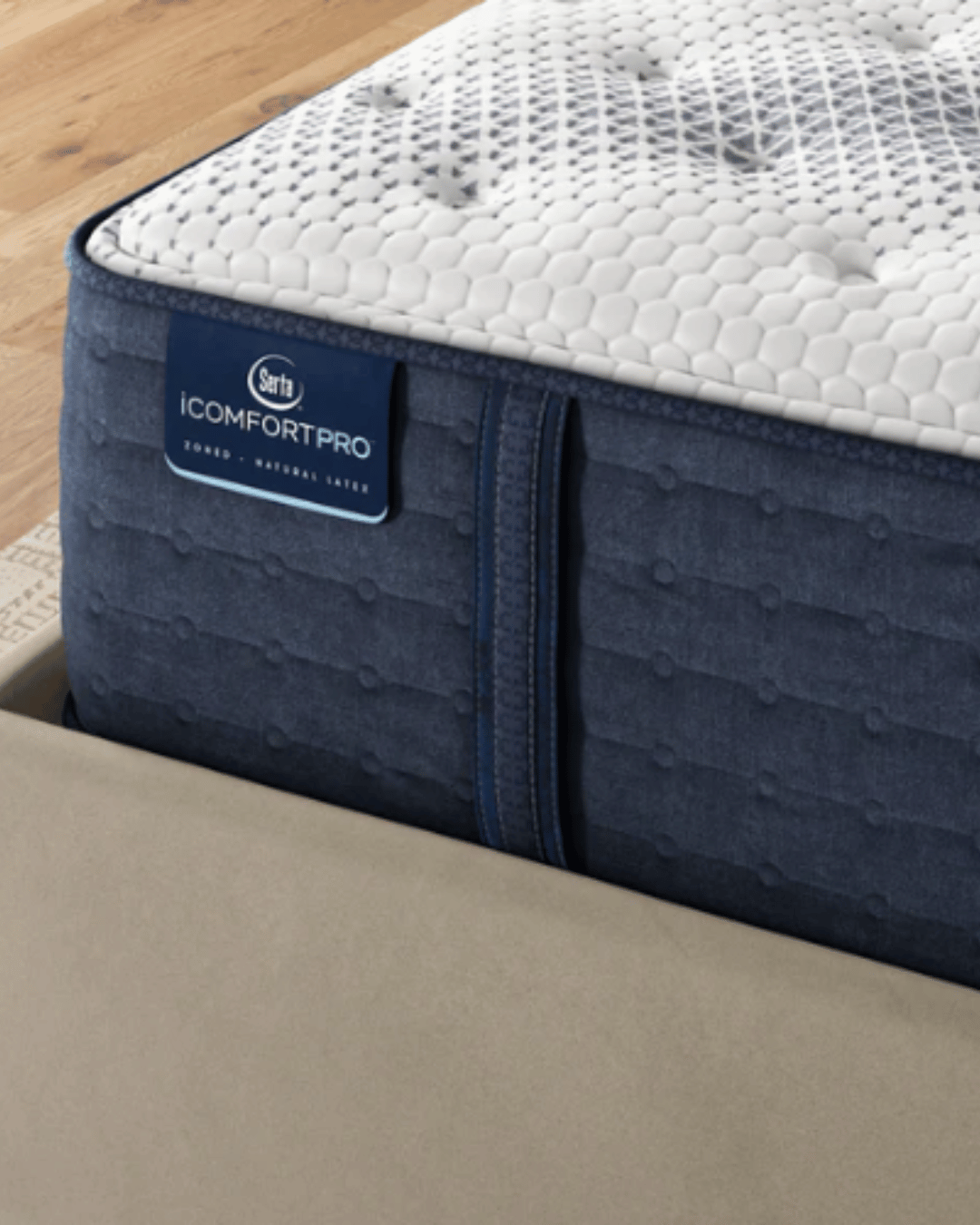 Serta iComfort Pro Level 3 mattress surface close-up detail