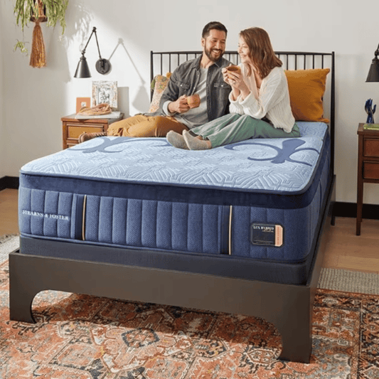 Stearns & Foster Lux Hybrid Mattress Collection by SleepCity – High - quality Hybrid Mattress for better sleep.