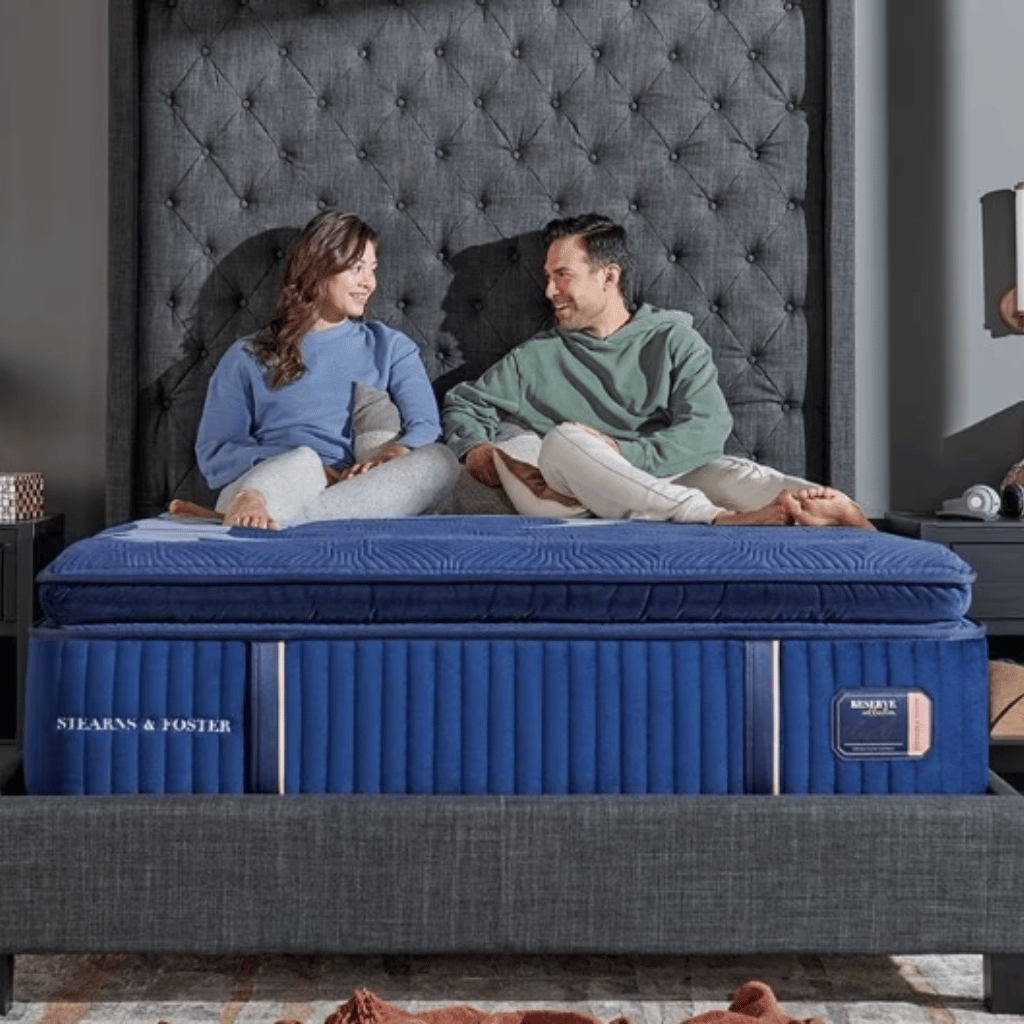 Stearns and Foster Reserve soft pillow top mattress, duplicate gallery slide