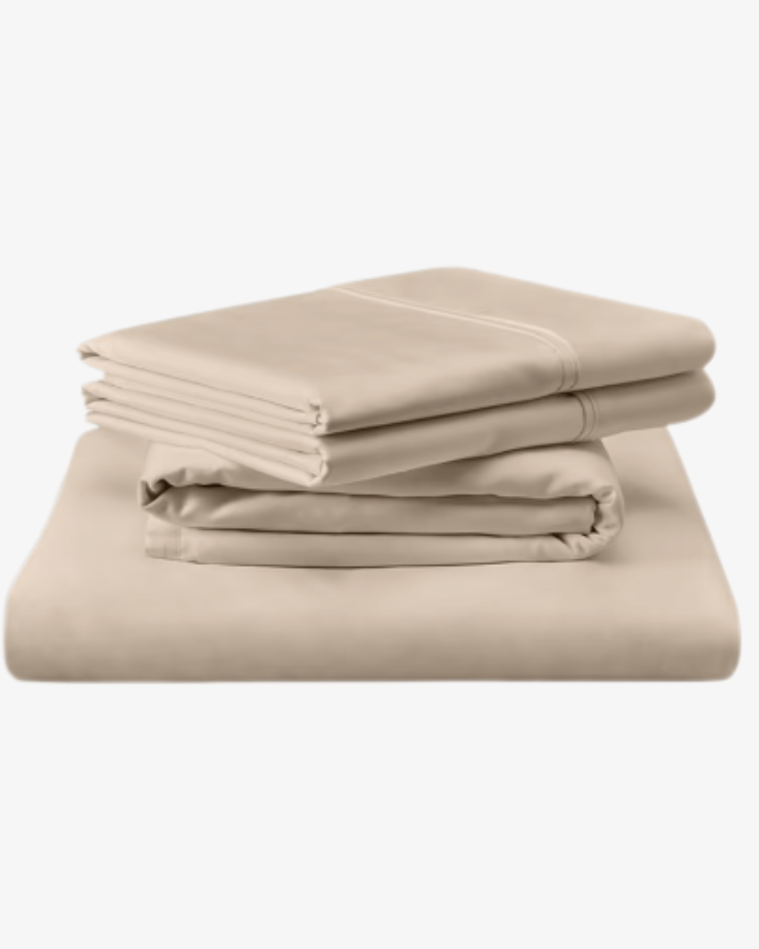 Tempur-Pedic Classic Cotton sheet set in sandstone