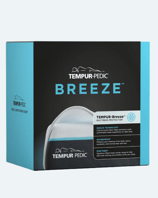 Tempur - Pedic Breeze Mattress Protector by SleepCity – High - quality Mattress Protector for better sleep.