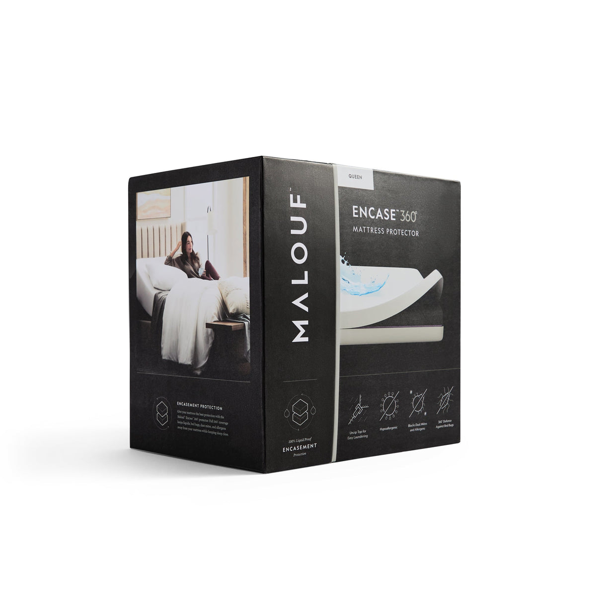 Malouf Encase 360 Mattress Protector by SleepCity – High-quality Protector for better sleep.