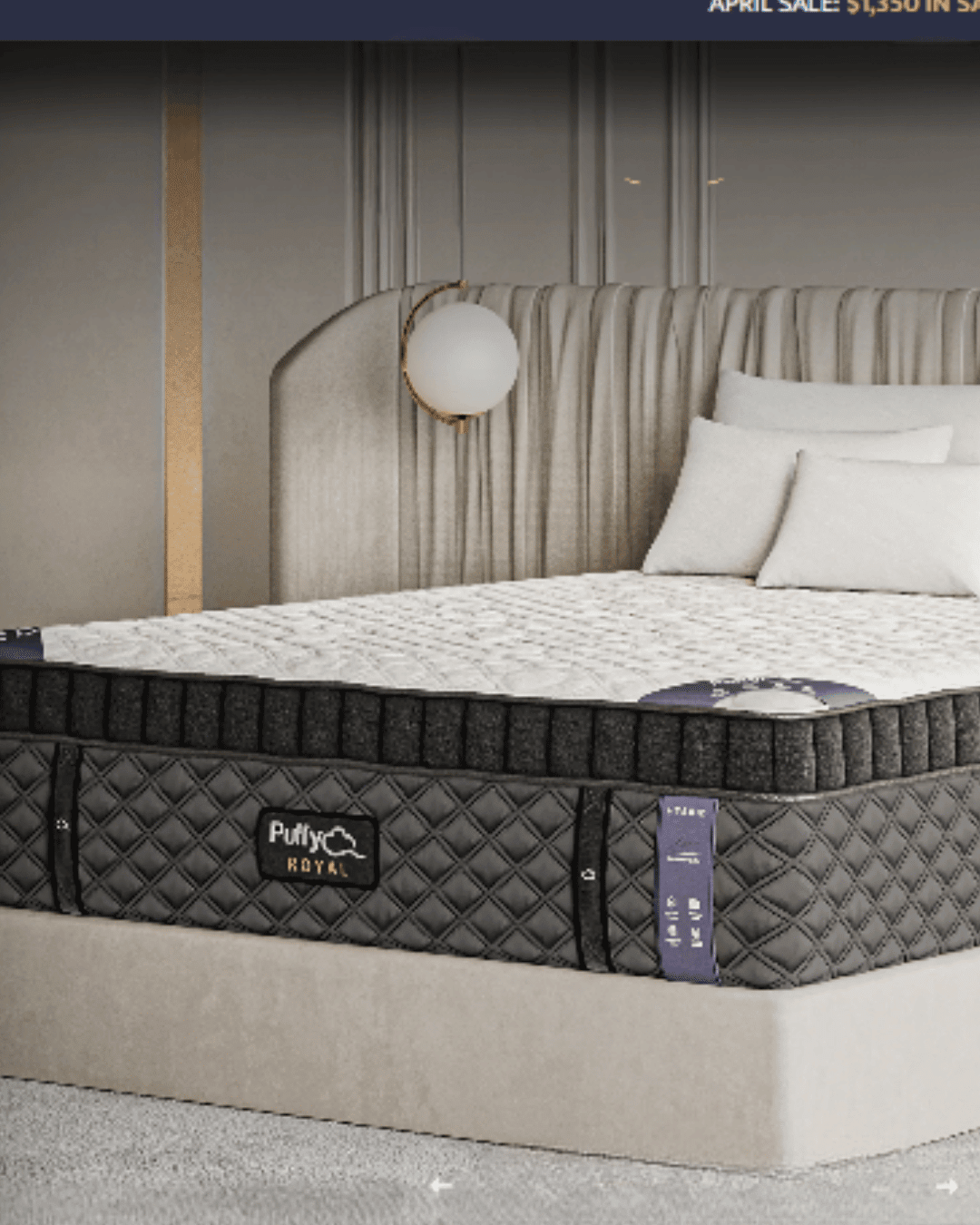 Puffy Royal Hybrid Mattress by SleepCity – High-quality Hybrid Mattress for better sleep.