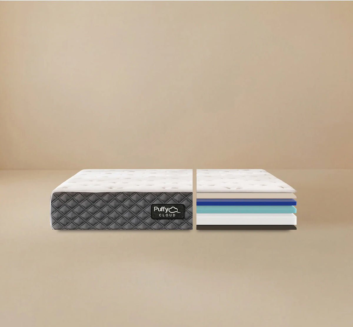 Puffy Cloud Memory Foam Mattress by SleepCity – High-quality Memory Foam Mattress for better sleep.