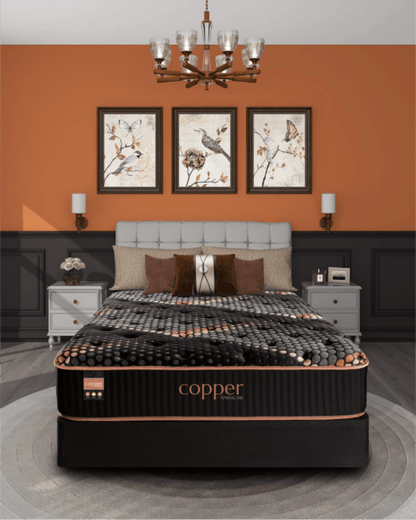 Spring Air Copper Medium Hybrid Mattress by SleepCity – High-quality Hybrid Mattress for better sleep.