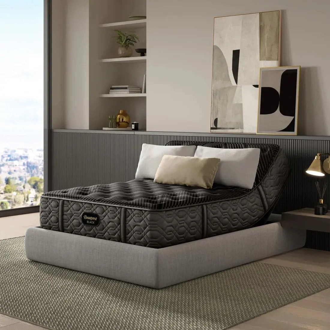 BeautyRest Black Mattress by SleepCity – High - quality Mattress for better sleep.