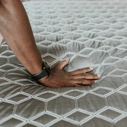 Bed Tech Copper Lux 14" Hybrid Mattress by SleepCity – High - quality Hybrid Mattress for better sleep.