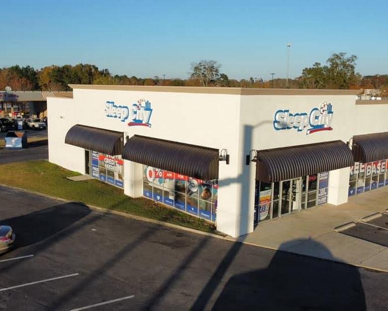 SleepCity storefront in Central, LA