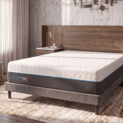 Bed Tech Copper Lux 12" Foam Mattress by SleepCity – High-quality Memory Foam Mattress for better sleep.