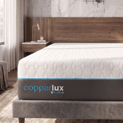 Bed Tech Copper Lux 12" Foam Mattress by SleepCity – High-quality Memory Foam Mattress for better sleep.