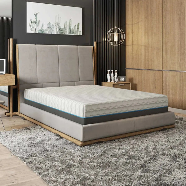 Bed Tech Copper Lux 12" Foam Mattress by SleepCity – High - quality Memory Foam Mattress for better sleep.