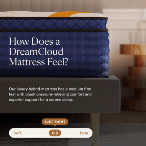 DreamCloud Premier Hybrid Mattress by SleepCity – High - quality Hybrid Mattress for better sleep.