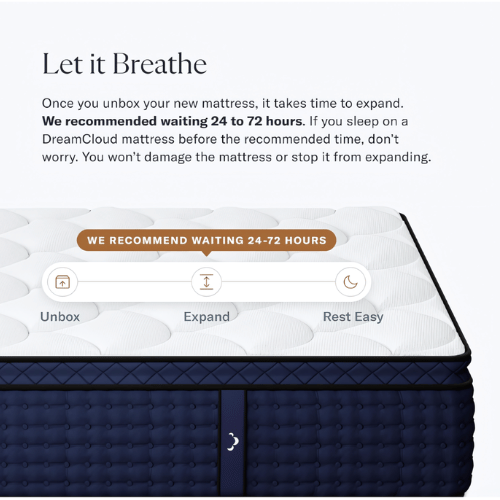 DreamCloud Premier Mattress by SleepCity – High - quality Mattress for better sleep.