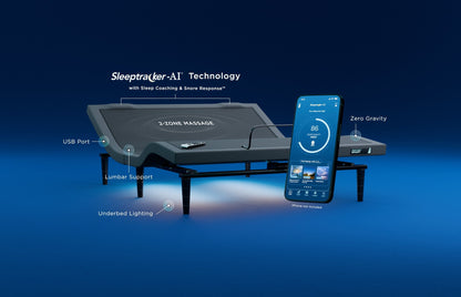 TEMPUR-Ergo Smart Base by SleepCity – High-quality Adjustable Base for better sleep.