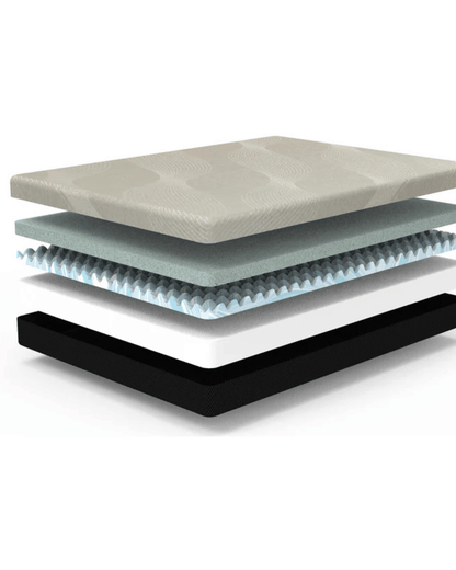 Bed Tech Gel Comfort 12" Mattress by SleepCity – High - quality Mattress for better sleep.