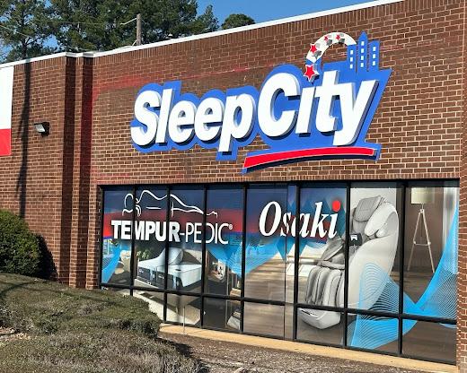 SleepCity storefront in Longview, TX