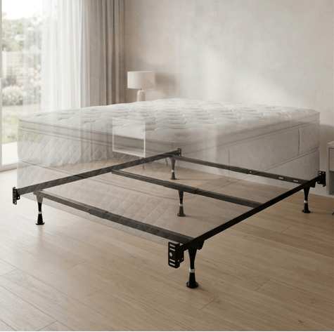 Malouf Twin/Full Adjustable Bed Frame - Glides by SleepCity – High - quality Bed Frame for better sleep.