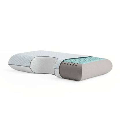 Malouf Bamboo Charcoal Pillow + Cooling Cover by SleepCity – High - quality Pillow Cover for better sleep.