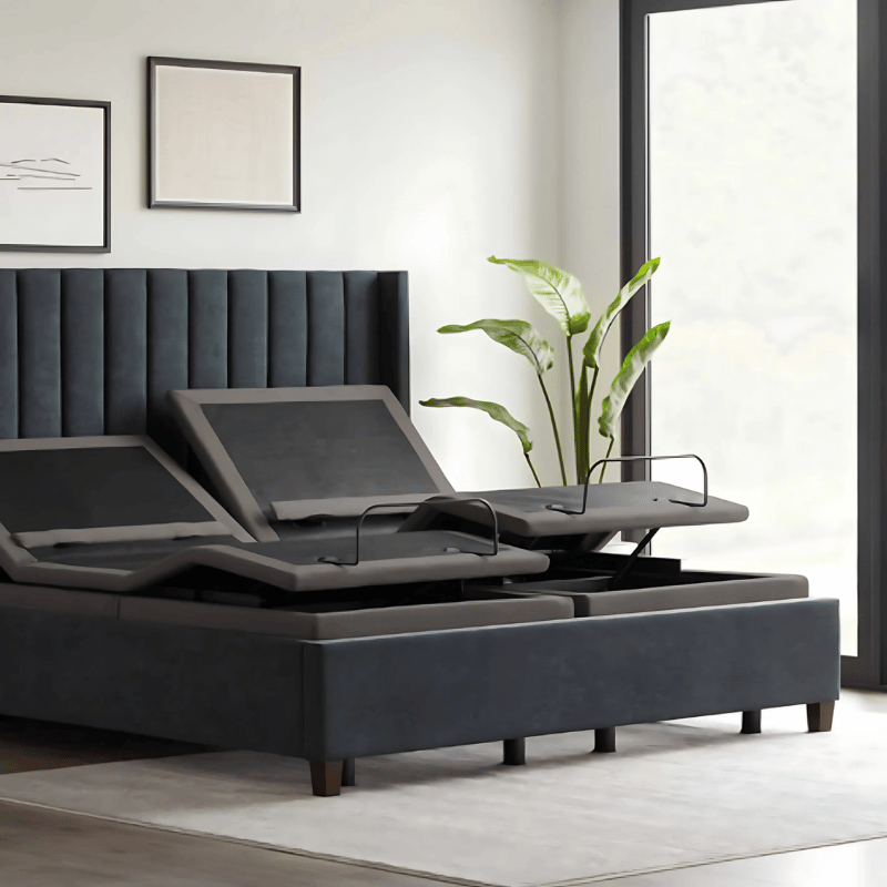Malouf S755 Smart Adjustable Base by SleepCity – High - quality Adjustable Bed Base for better sleep.