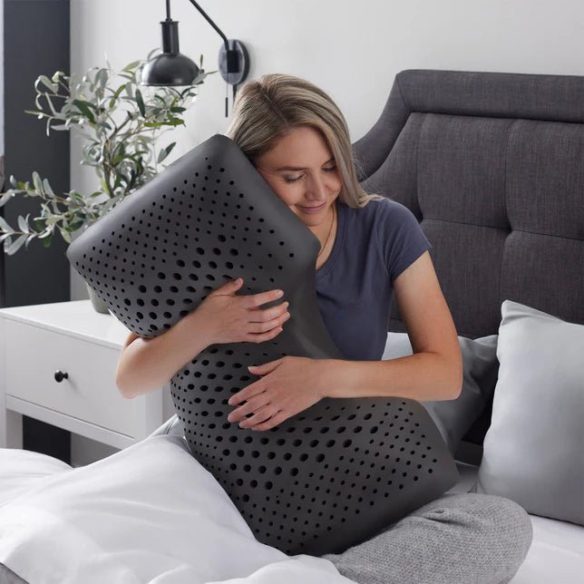 Malouf Shoulder Zoned Dough Cutout Pillow by SleepCity – High - quality Pillow for better sleep.
