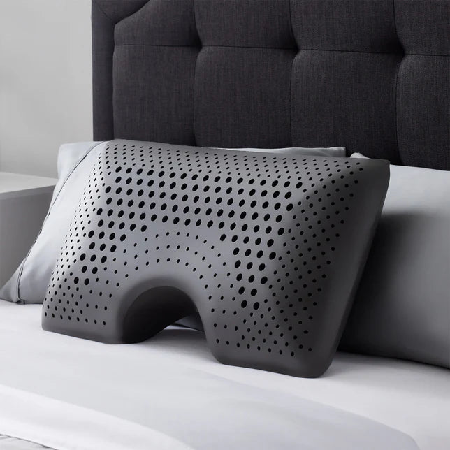 Malouf Shoulder Zoned Dough Cutout Pillow by SleepCity – High - quality Pillow for better sleep.