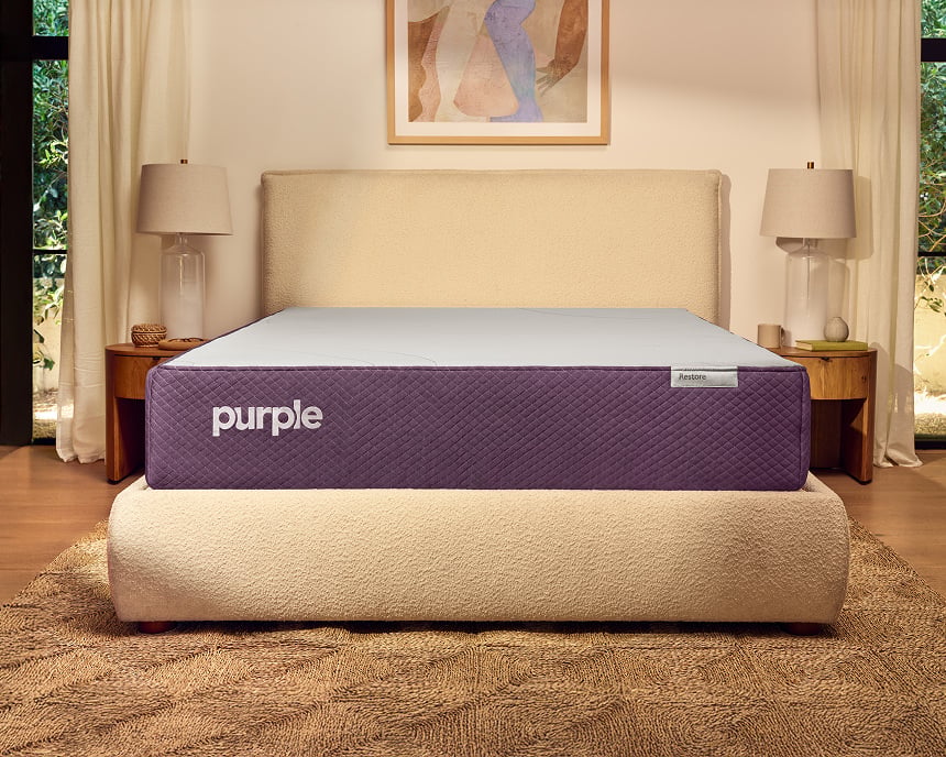 Purple Restore 11.5" Hybrid Mattress by SleepCity – High-quality Hybrid Mattress for better sleep.