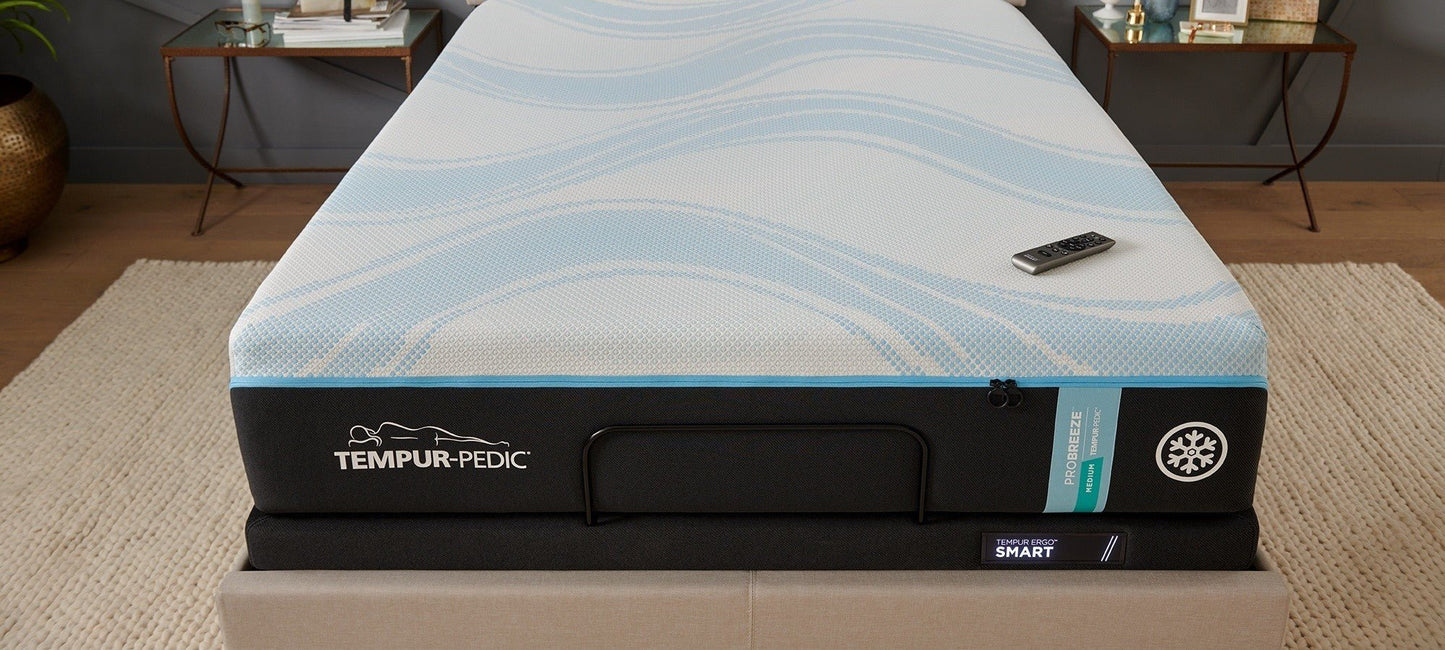 Tempur-Pedic TEMPUR Probreeze Mattress by SleepCity – High-quality Cooling TEMPUR-Material Mattress for better sleep.