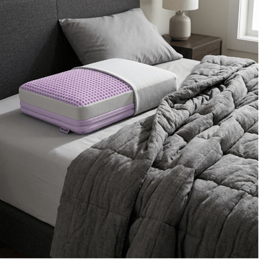 Purple Dreamlayer Pillow by SleepCity – High - quality Pillow for better sleep.