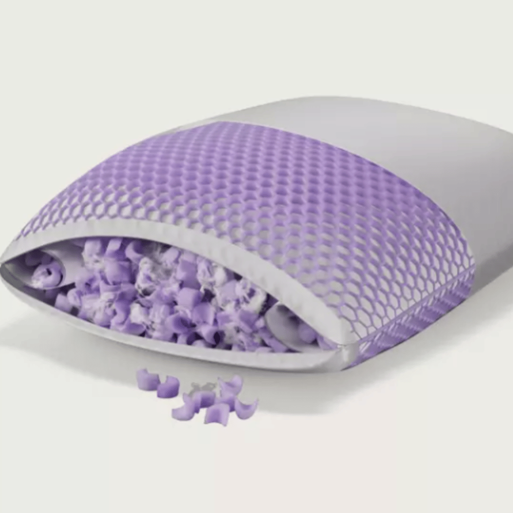 Purple Freeform Pillow by SleepCity – High - quality Pillow for better sleep.