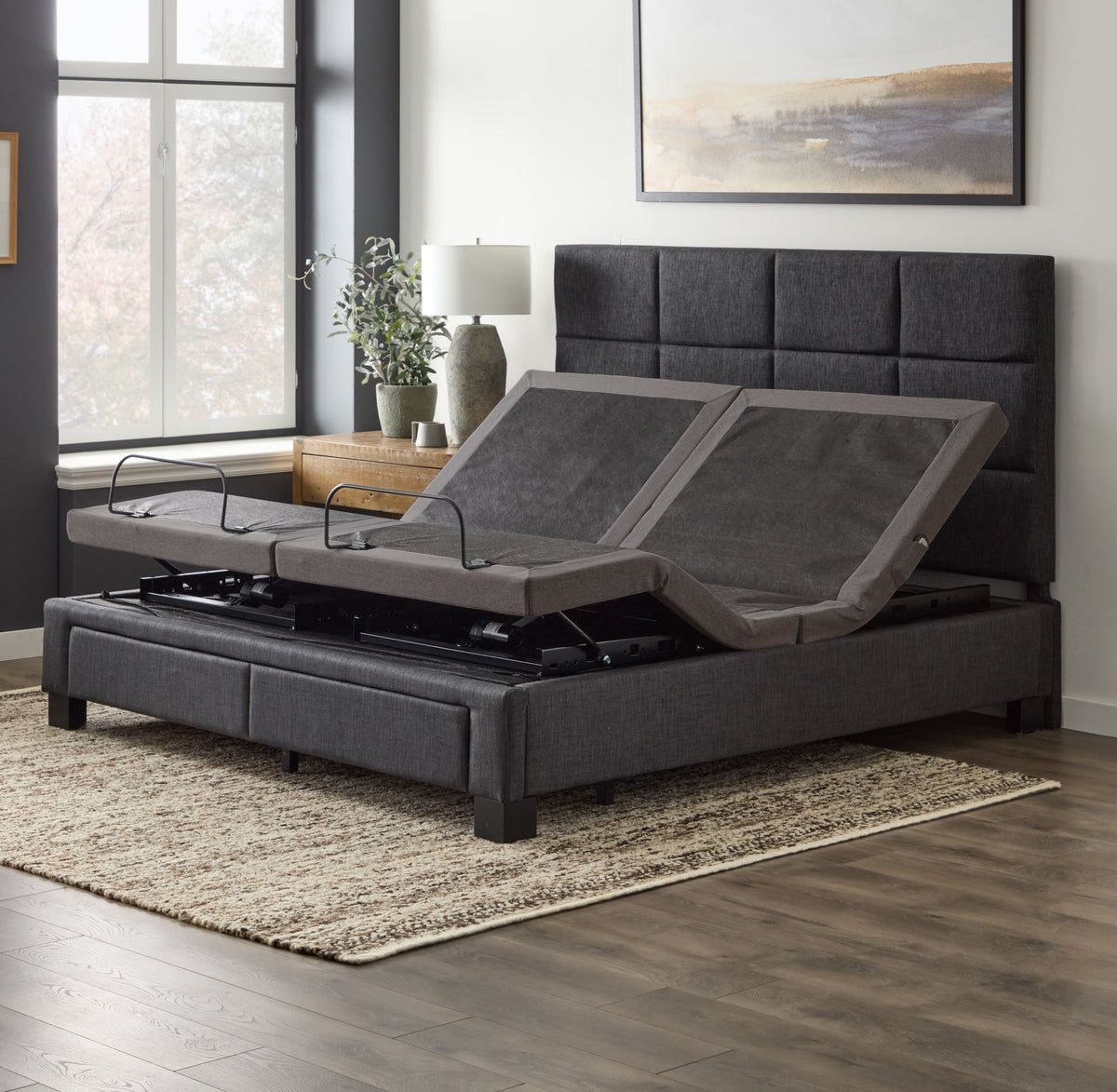 Malouf M455 Smart Adjustable Bed Base by SleepCity – High-quality Adjustable Base for better sleep.