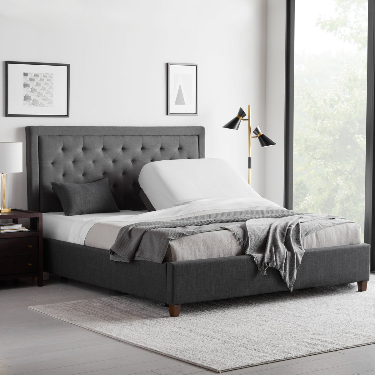 Malouf M555 Smart Adjustable Bed Base by SleepCity – High-quality Adjustable Base for better sleep.