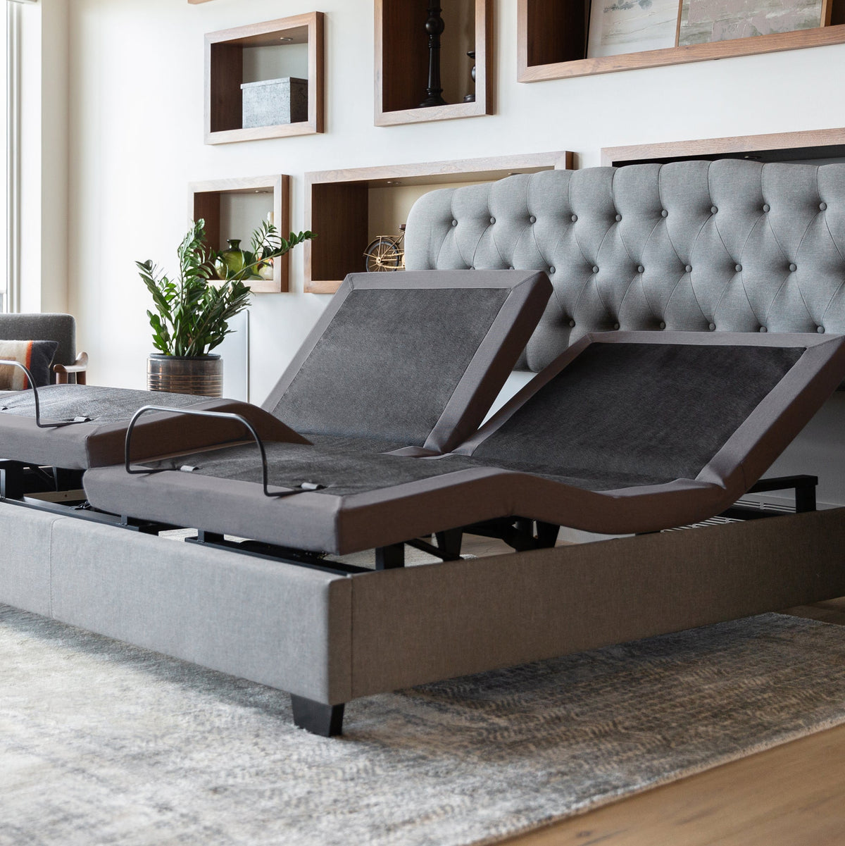 Malouf M555 Smart Adjustable Bed Base by SleepCity – High-quality Adjustable Base for better sleep.