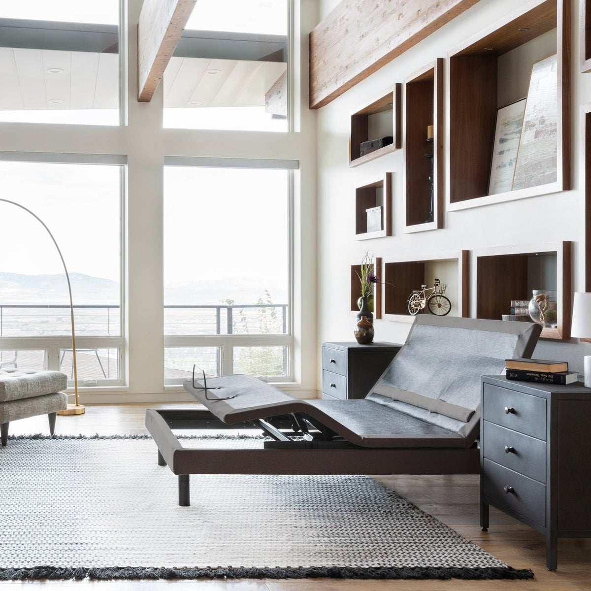 Malouf S755 Smart Adjustable Base by SleepCity – High-quality Adjustable Base for better sleep.