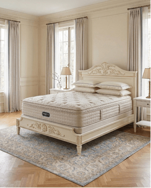 Simmons PCFL MORN Medium Euro Top Mattress by SleepCity – High - quality Euro Top Mattress for better sleep.
