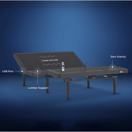 TEMPUR - Ergo 3.0 Power Base by SleepCity – High - quality Adjustable Bed Bases for better sleep.