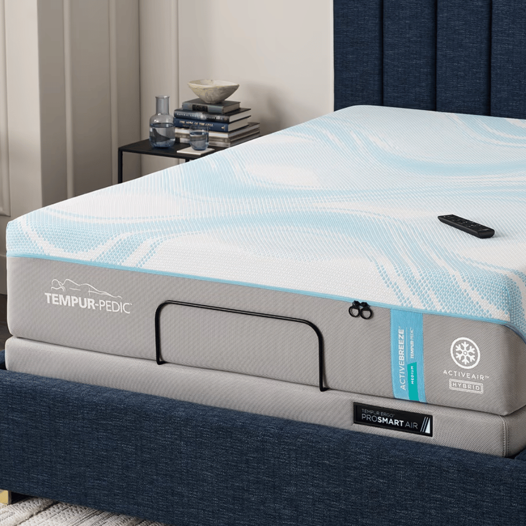 Tempur - Pedic TEMPUR - ActiveBreeze Smart Bed by SleepCity – High - quality Smart Bed for better sleep.
