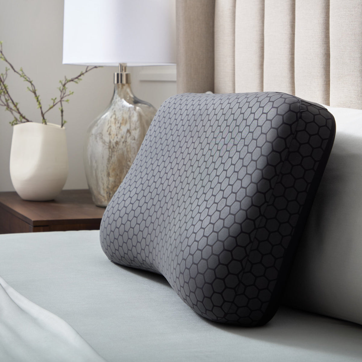 Malouf HexCurve Pillow by SleepCity – High-quality Pillow for better sleep.