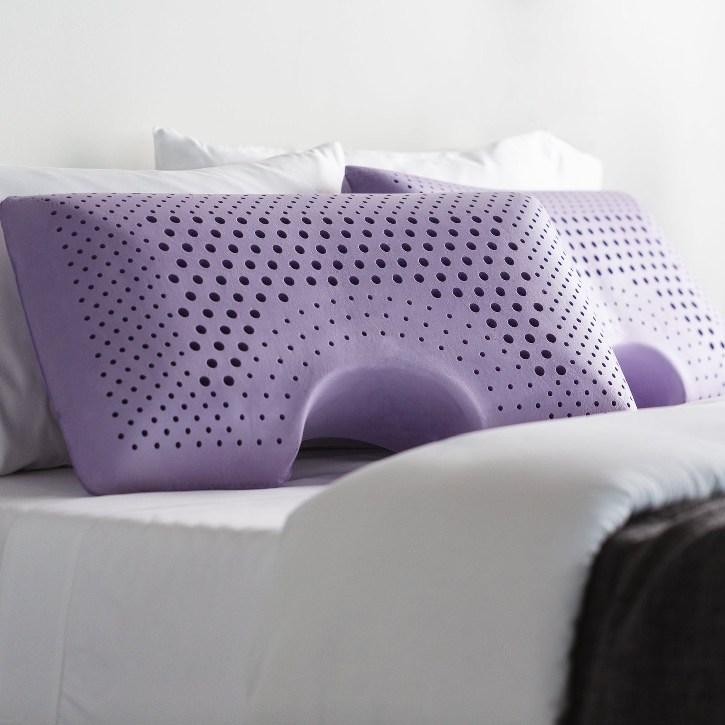 Malouf Shoulder Zoned Dough Cutout Pillow by SleepCity – High-quality Pillow for better sleep.