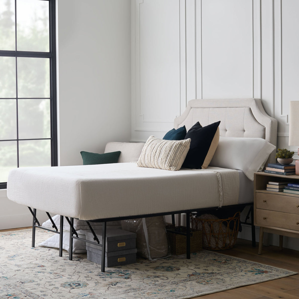 Malouf Highrise LT Bed Frame by SleepCity – High-quality Frame for better sleep.
