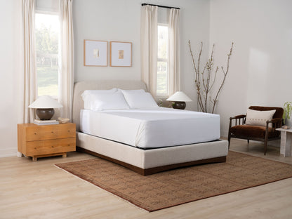 Purple Sheets (White) by SleepCity – High-quality Sheets for better sleep.