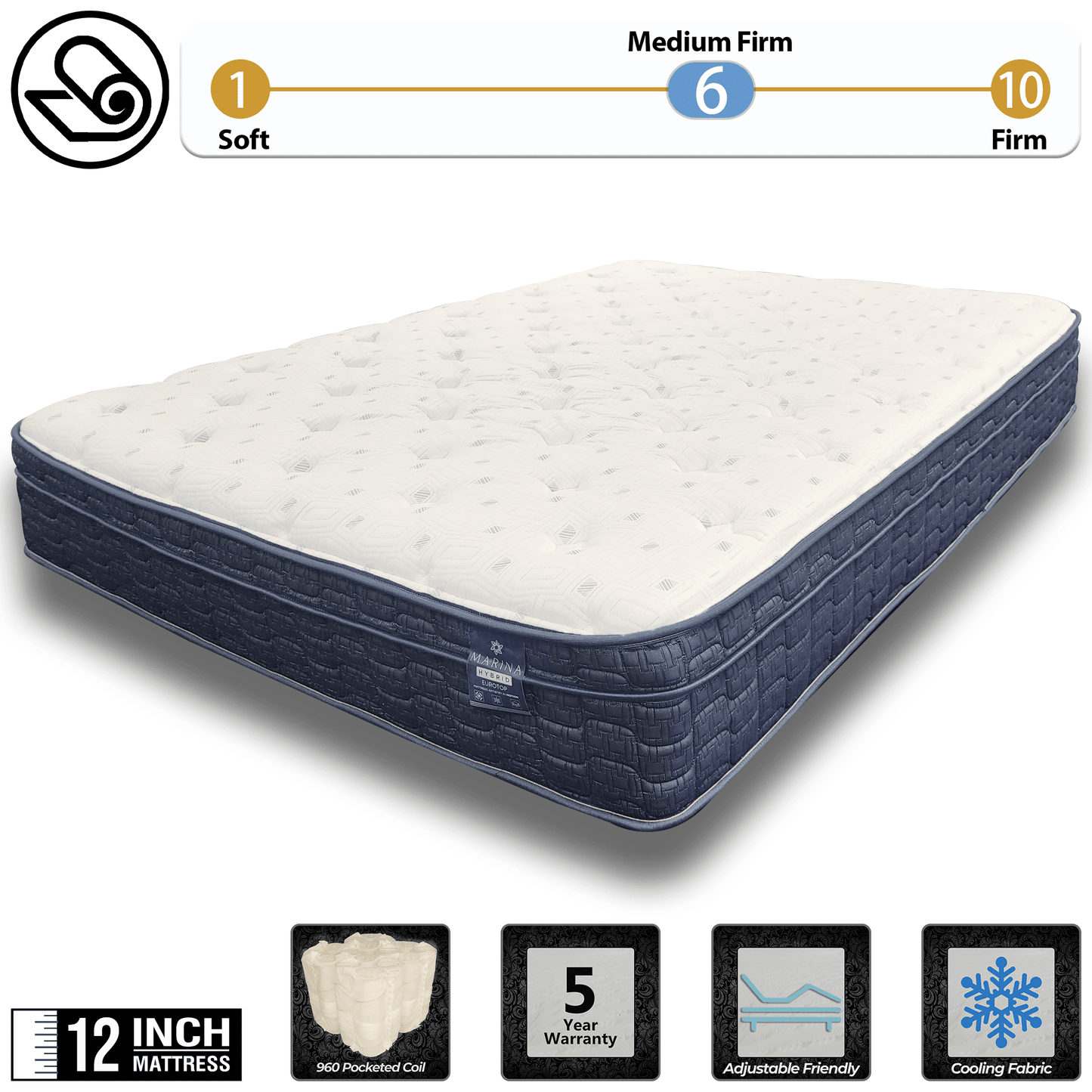 Heritage Maui Mattress by SleepCity – High-quality Mattress for better sleep.