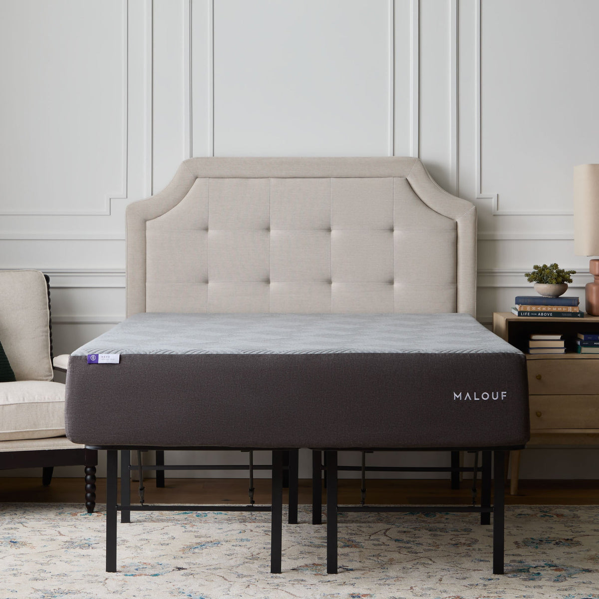 Malouf Highrise LT Bed Frame by SleepCity – High-quality Frame for better sleep.