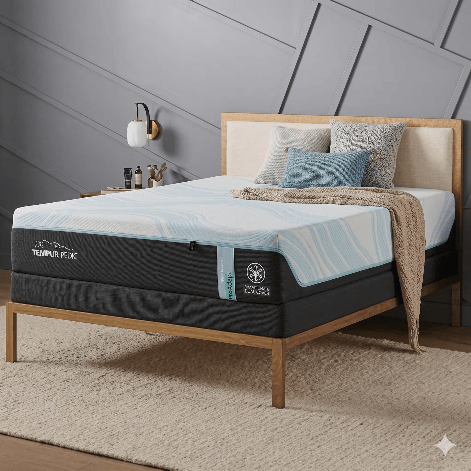 Tempur-Pedic TEMPUR Probreeze Mattress by SleepCity – High-quality Cooling TEMPUR-Material Mattress for better sleep.